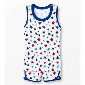 Women’s Tank John Pajamas Organic Cotton Summer Stars Medium